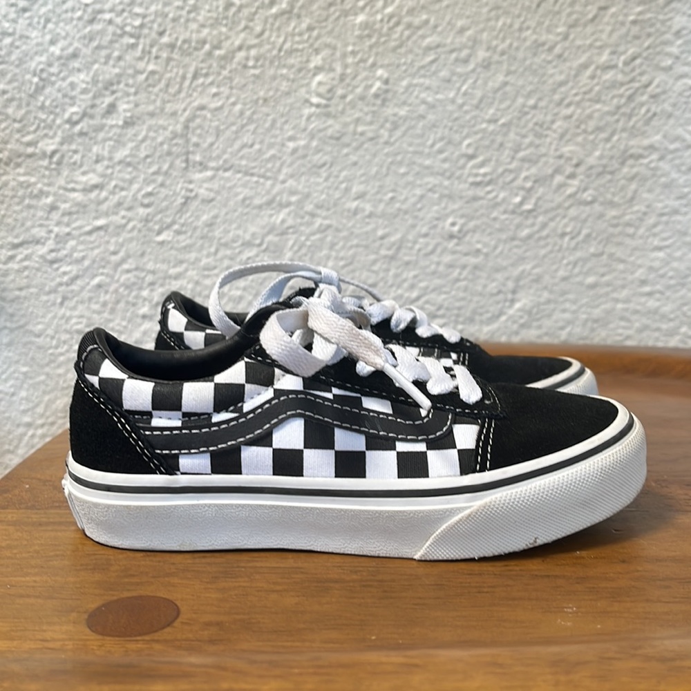 Kids Checkered Van’s Size 12Y